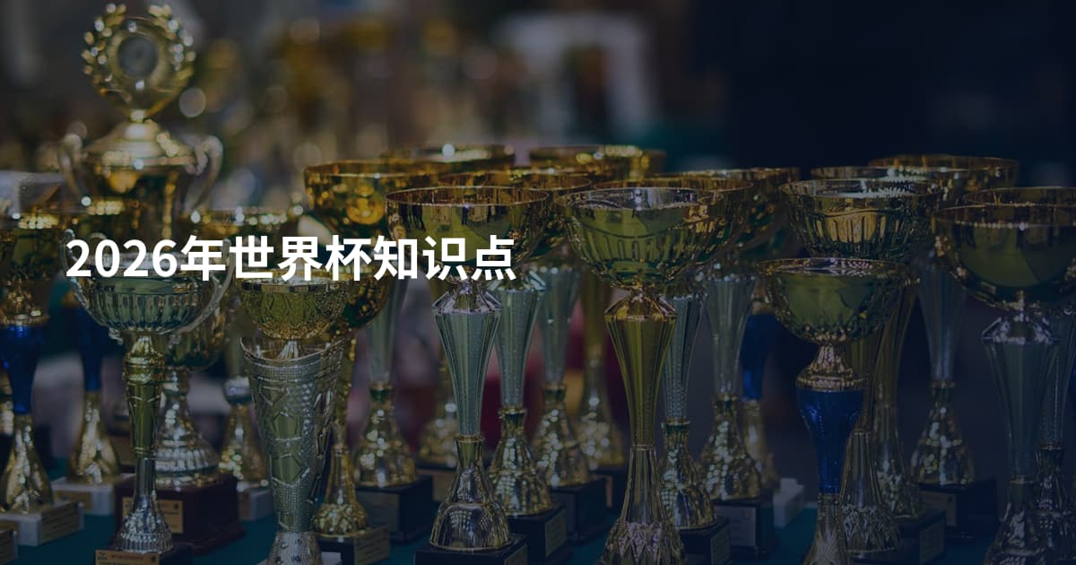 2026年世界杯知识点