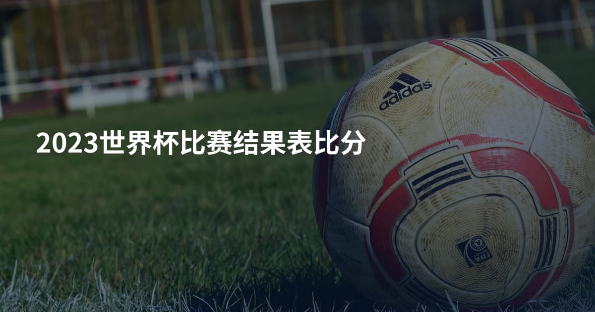 2023世界杯比赛结果表比分