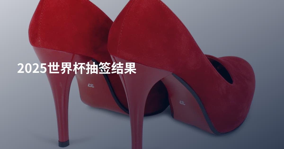2025世界杯抽签结果