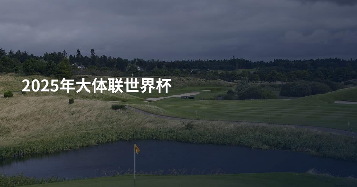 2025年大体联世界杯