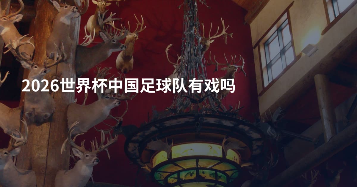 2026世界杯中国足球队有戏吗