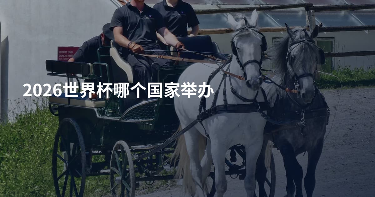 2026世界杯哪个国家举办