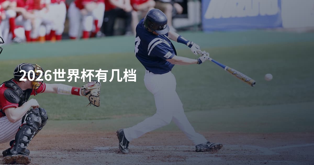2026世界杯有几档