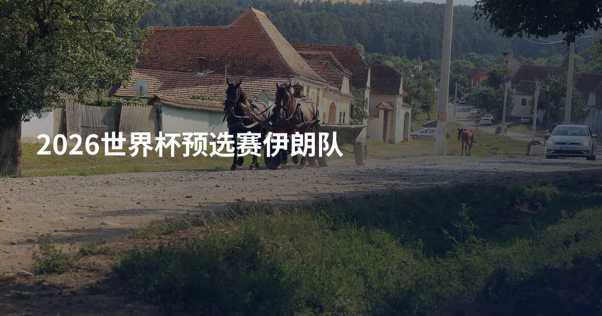 2026世界杯预选赛伊朗队