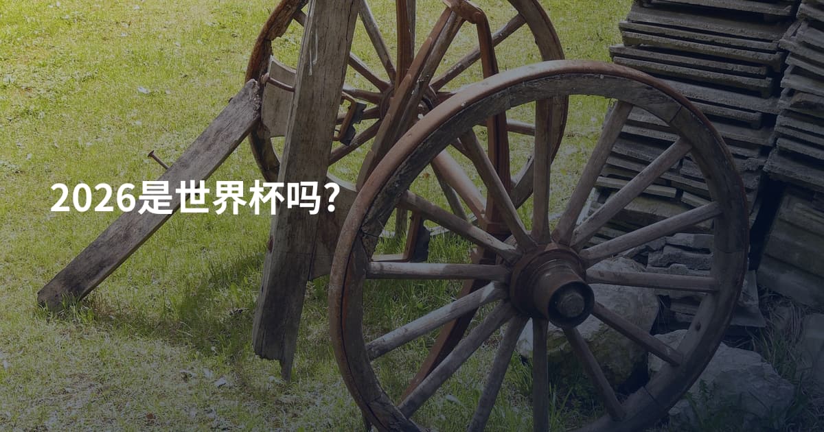 2026是世界杯吗?