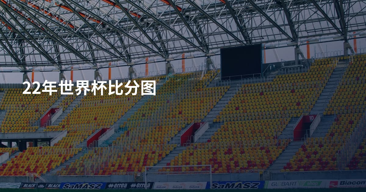 22年世界杯比分图