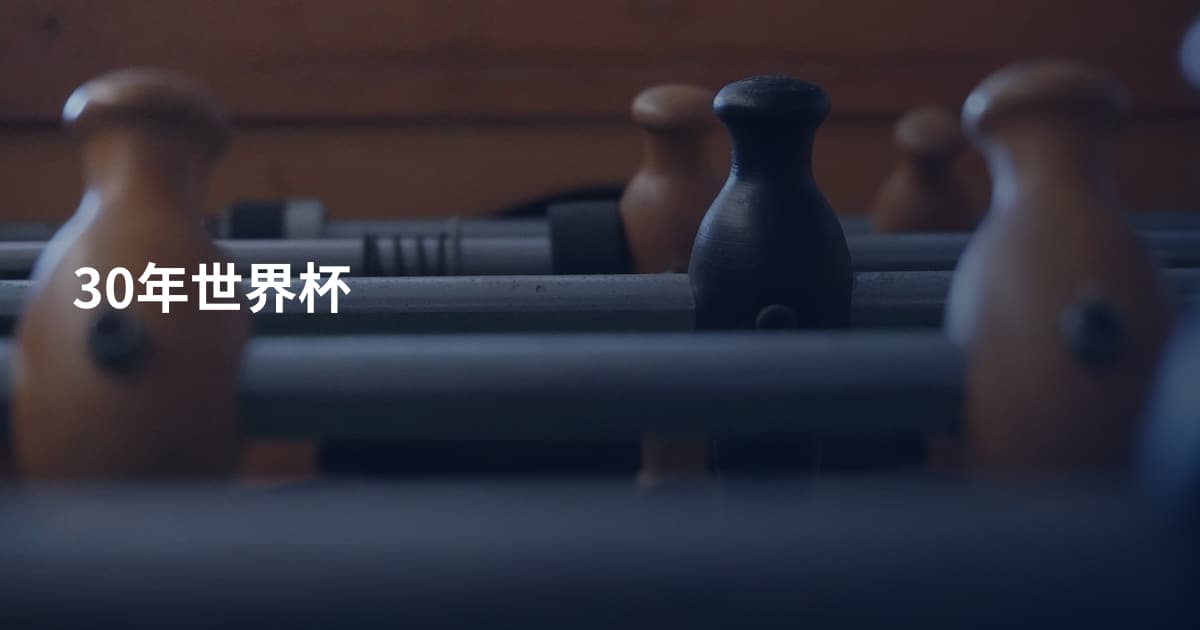 30年世界杯