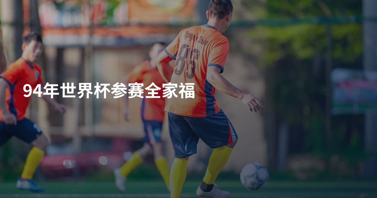 94年世界杯参赛全家福