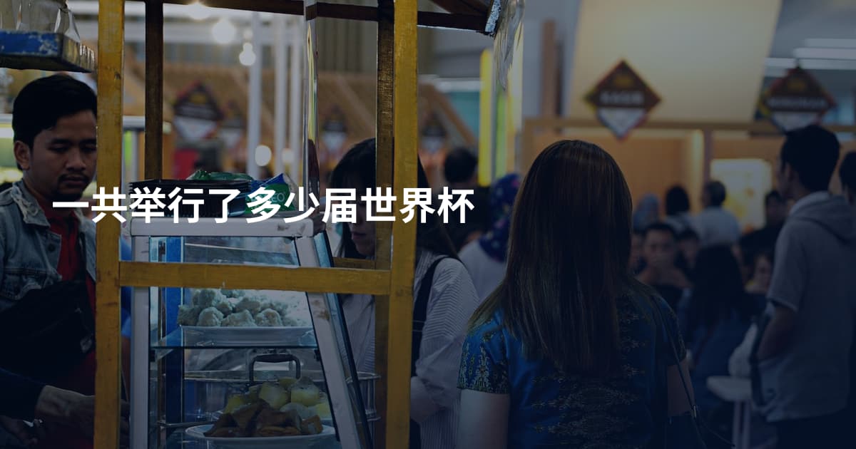 一共举行了多少届世界杯