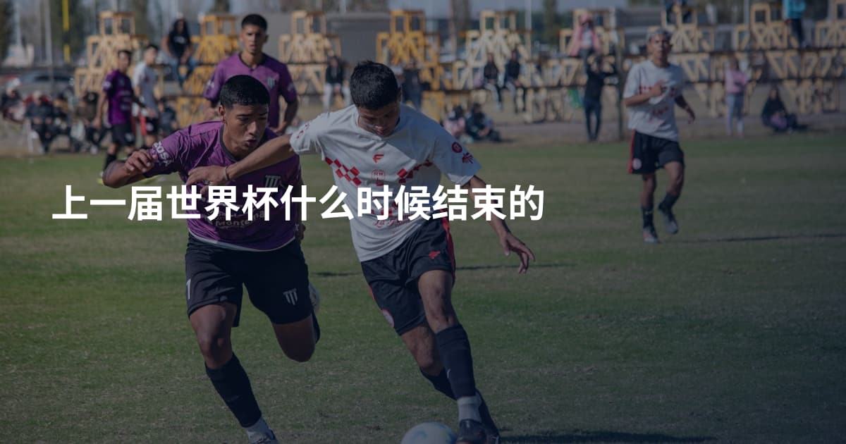 上一届世界杯什么时候结束的