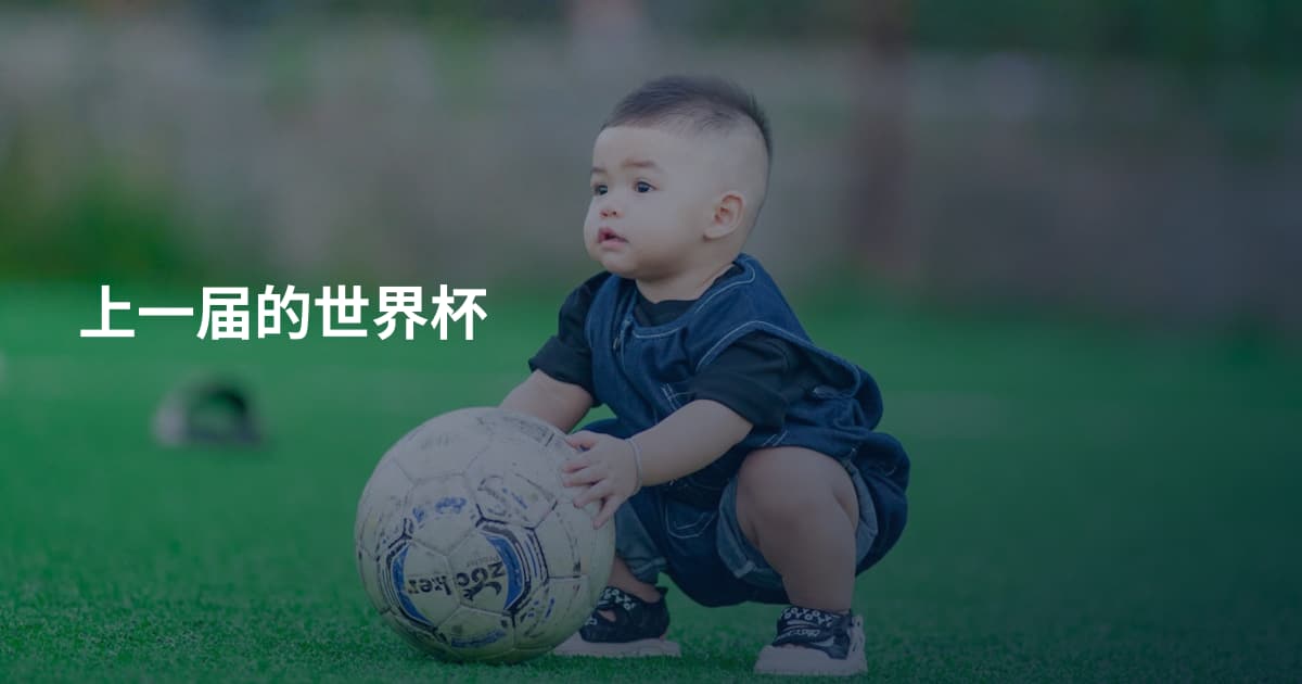 上一届的世界杯