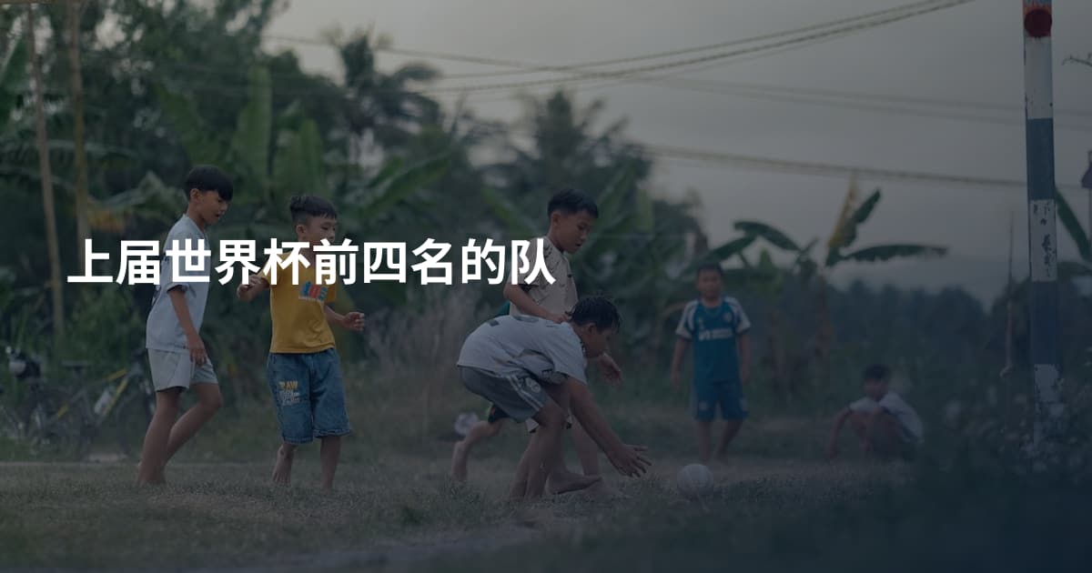 上届世界杯前四名的队