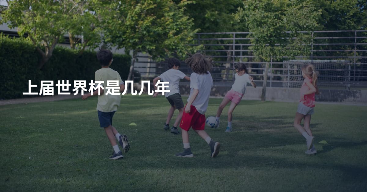 上届世界杯是几几年