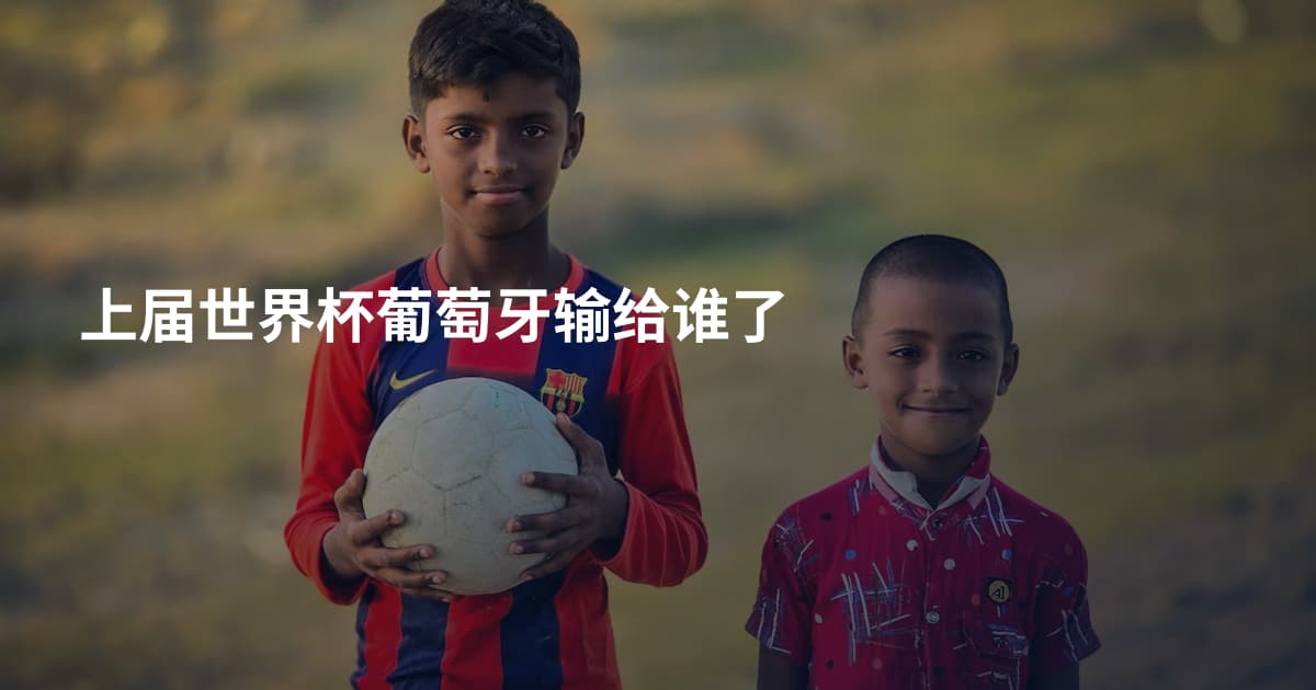 上届世界杯葡萄牙输给谁了