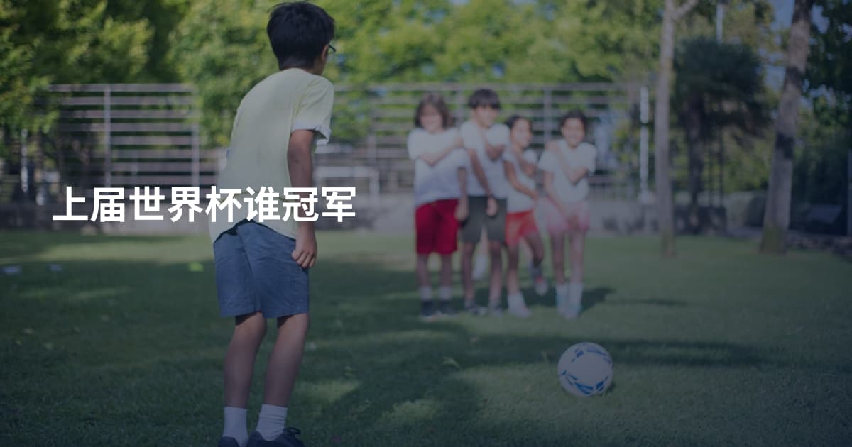 上届世界杯谁冠军