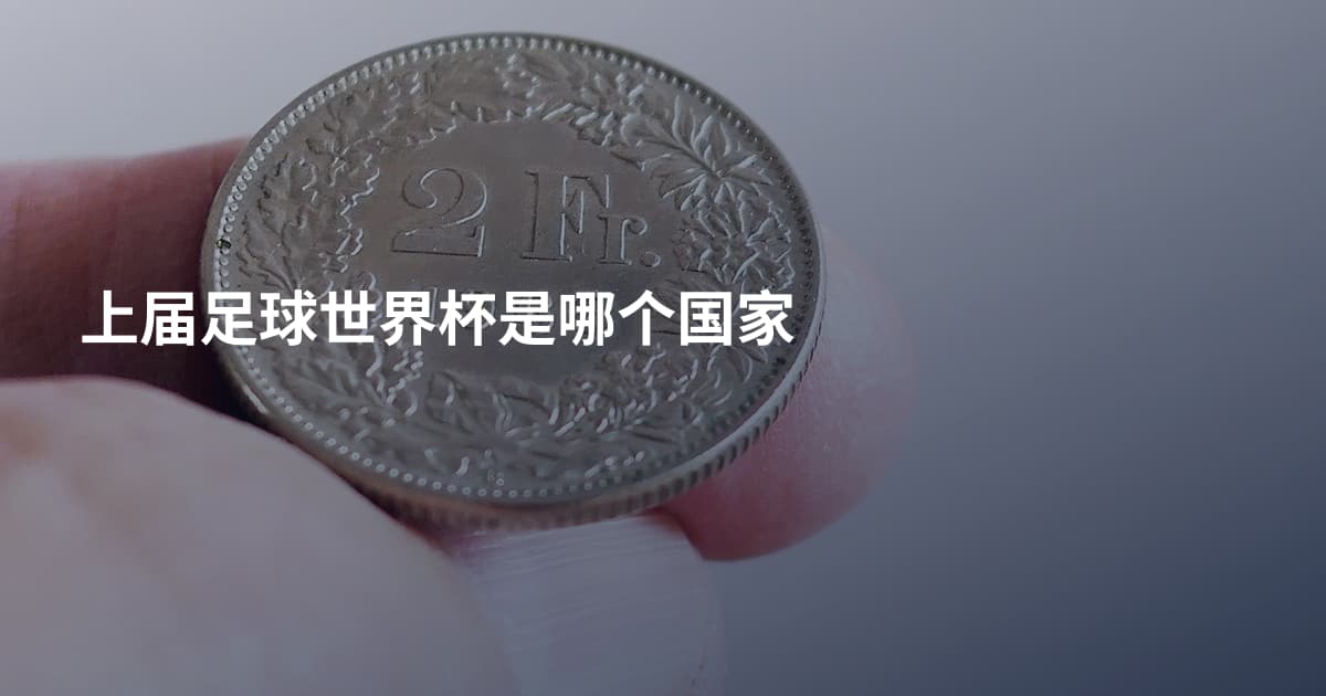 上届足球世界杯是哪个国家