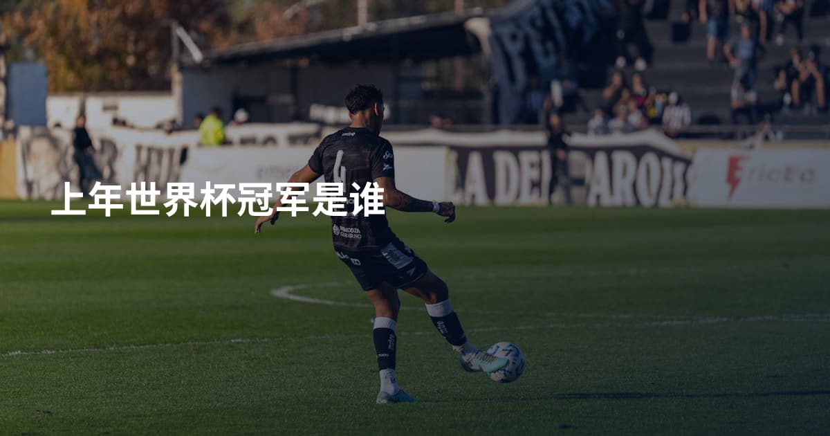 上年世界杯冠军是谁