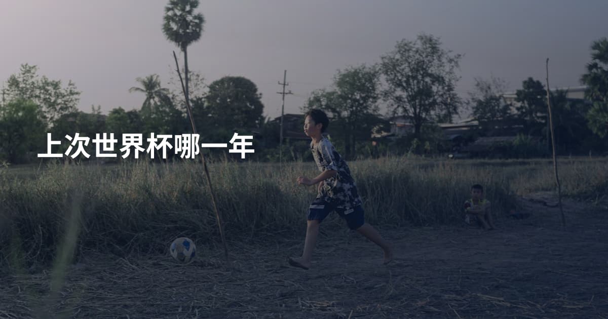 上次世界杯哪一年