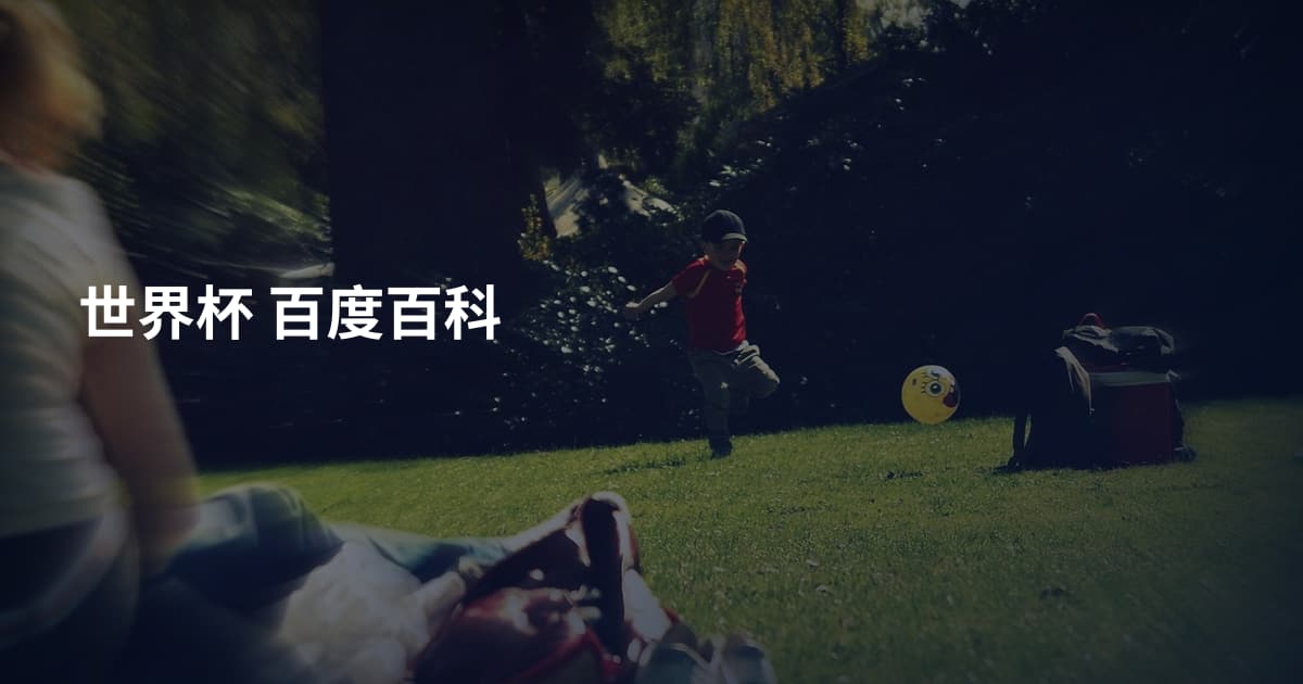 世界杯 百度百科