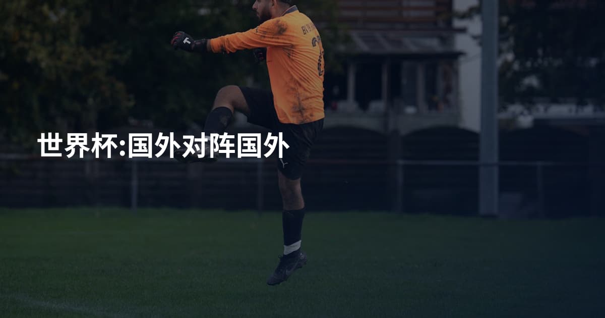 世界杯:国外对阵国外
