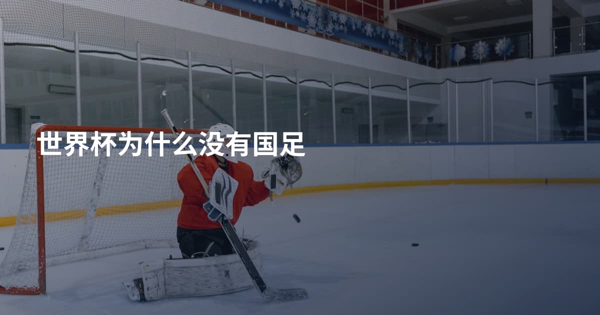 世界杯为什么没有国足
