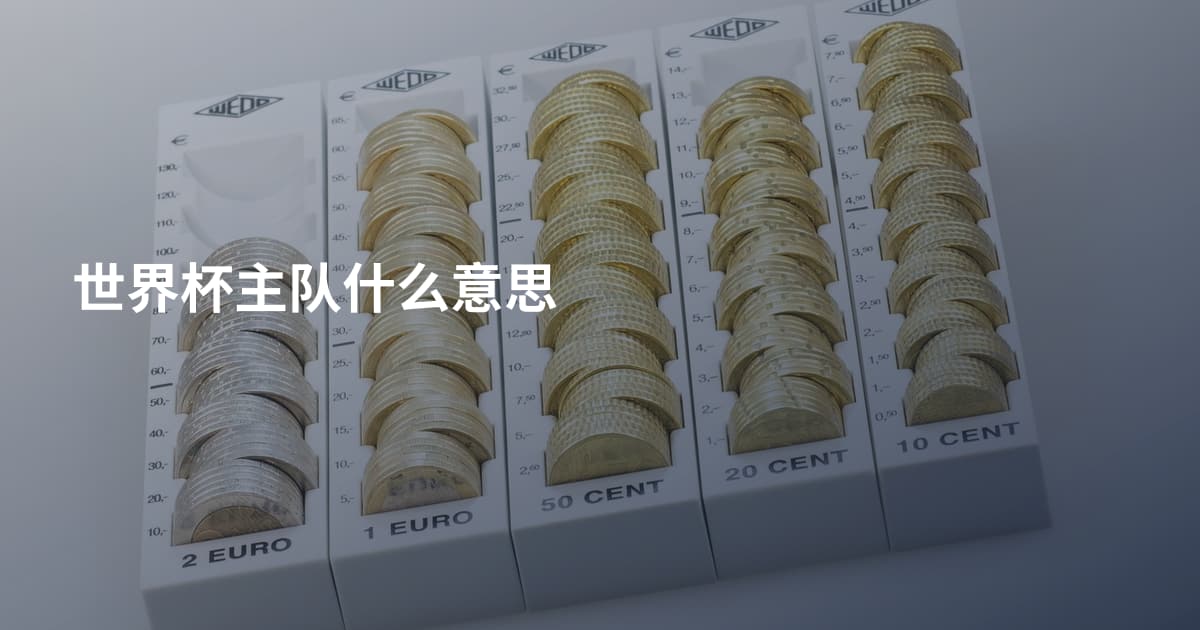 世界杯主队什么意思