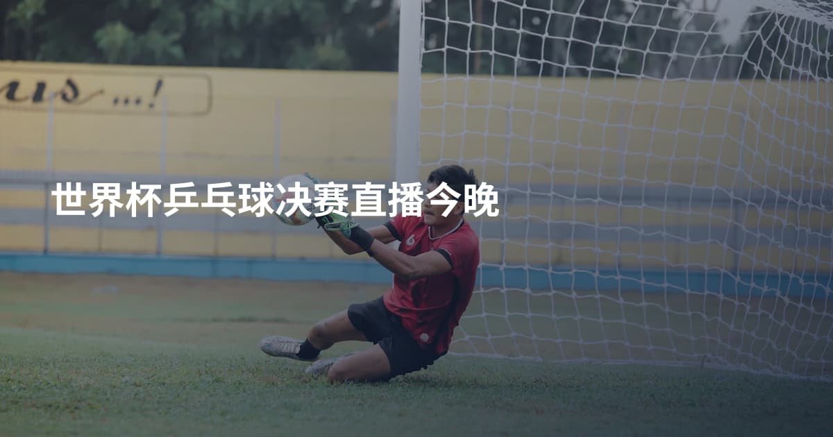 世界杯乒乓球决赛直播今晚