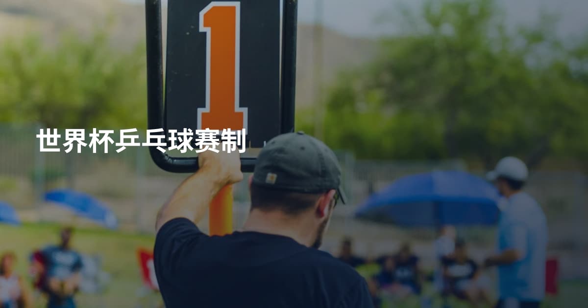 世界杯乒乓球赛制