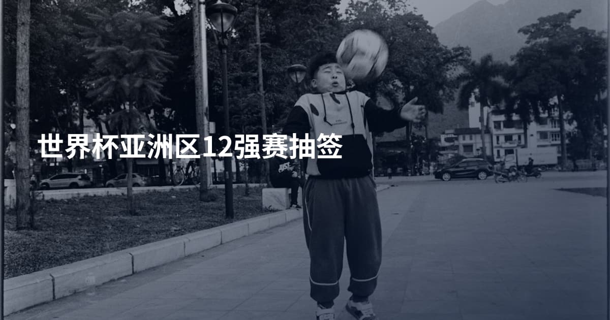 世界杯亚洲区12强赛抽签