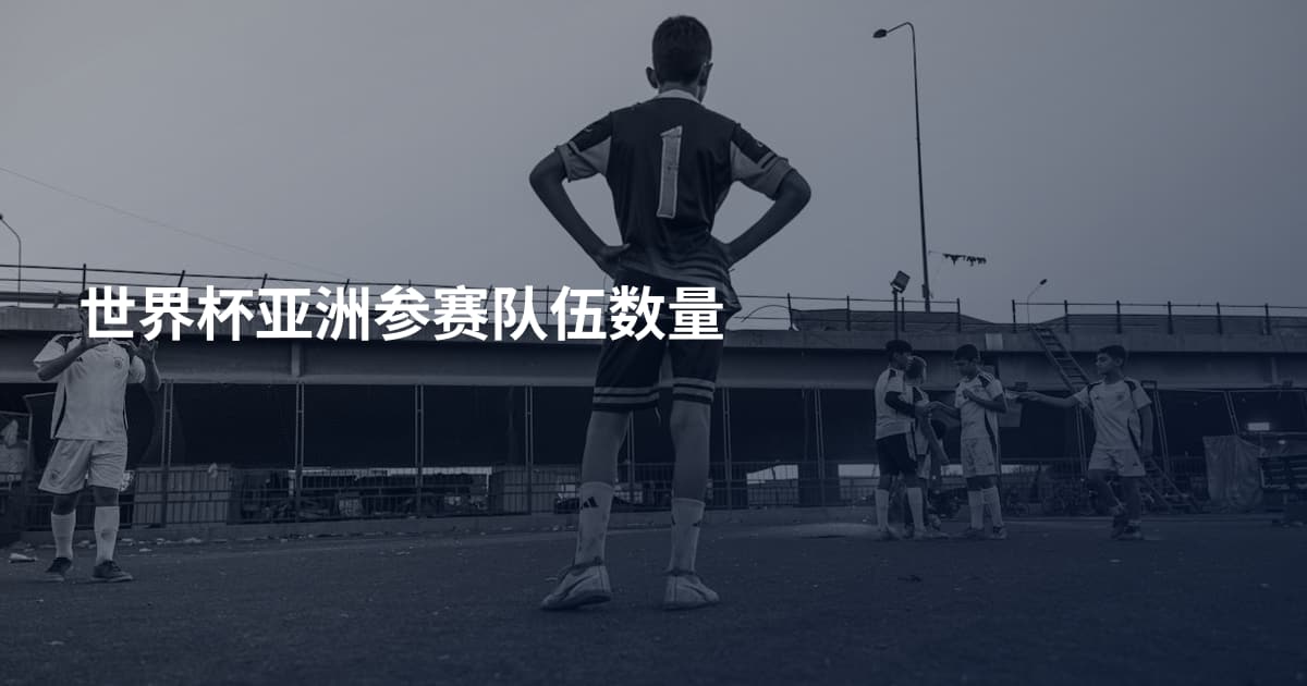 世界杯亚洲参赛队伍数量