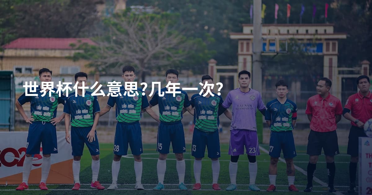 世界杯什么意思?几年一次?