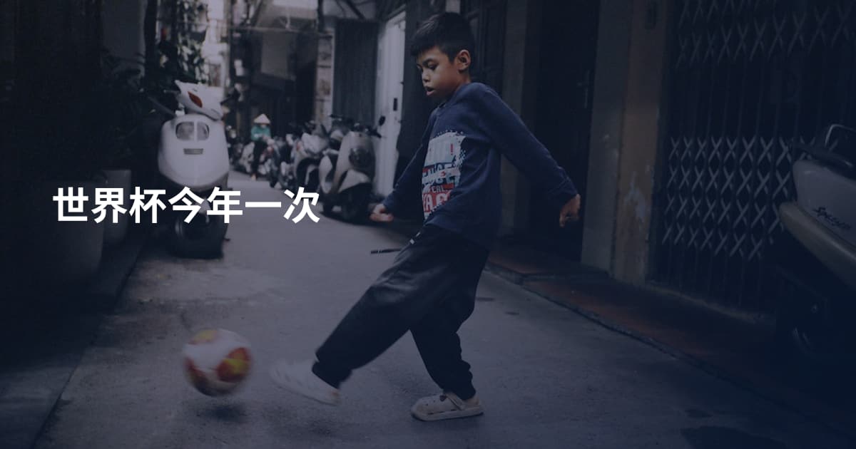 世界杯今年一次