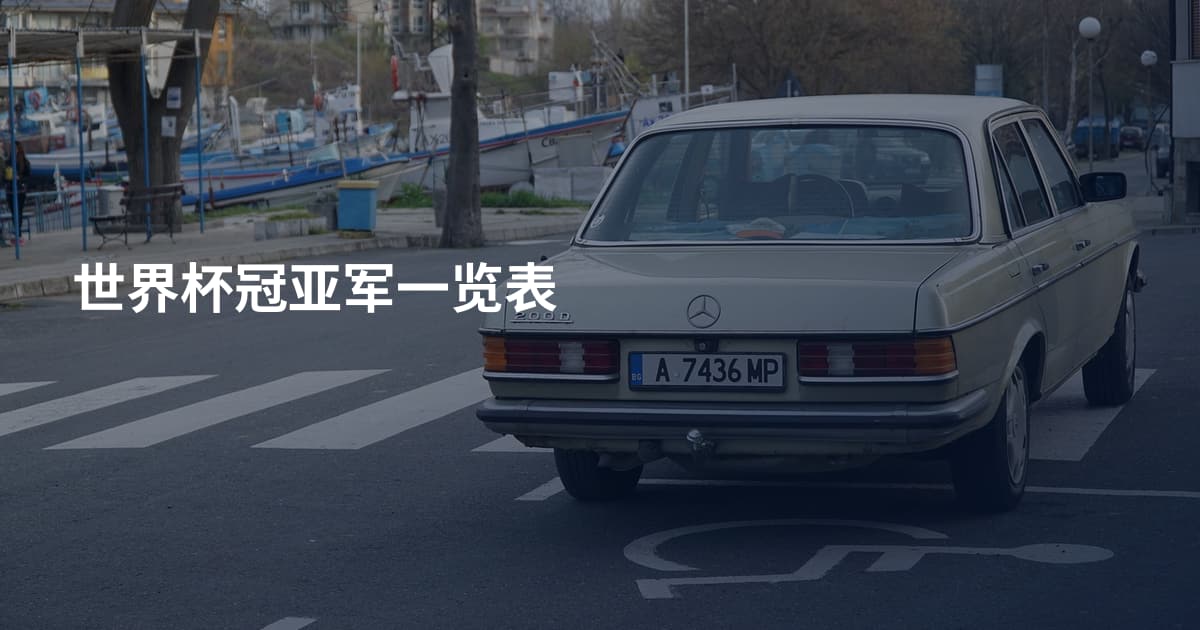 世界杯冠亚军一览表
