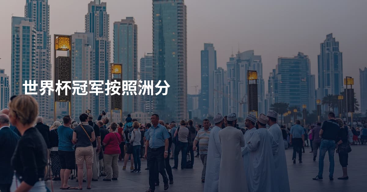 世界杯冠军按照洲分