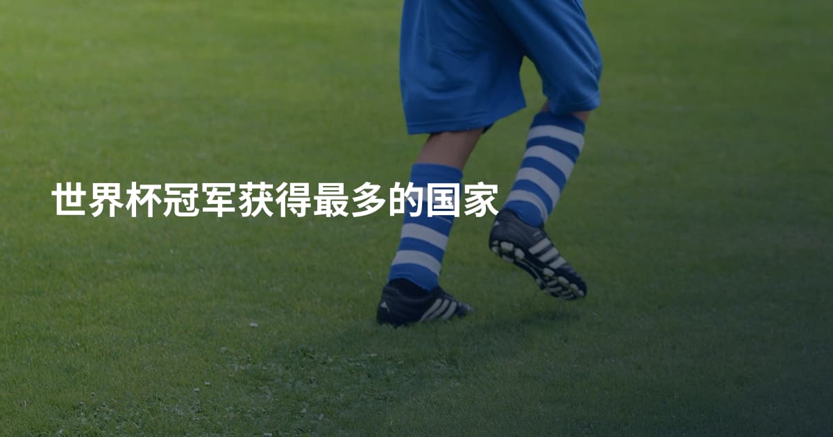 世界杯冠军获得最多的国家
