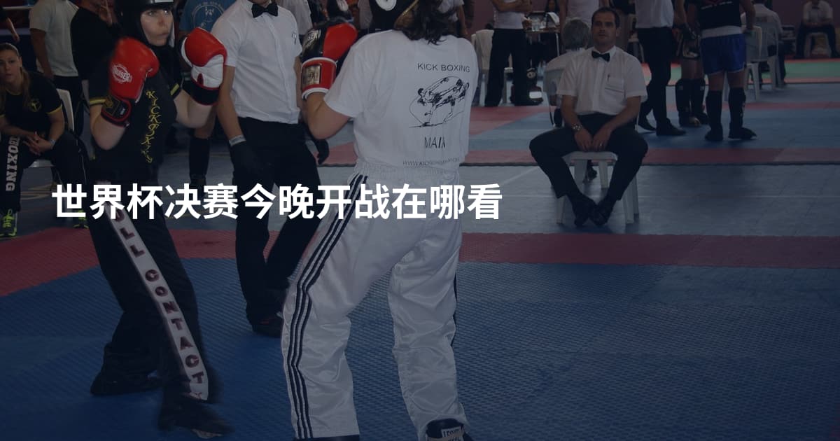 世界杯决赛今晚开战在哪看