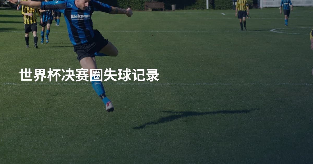 世界杯决赛圈失球记录