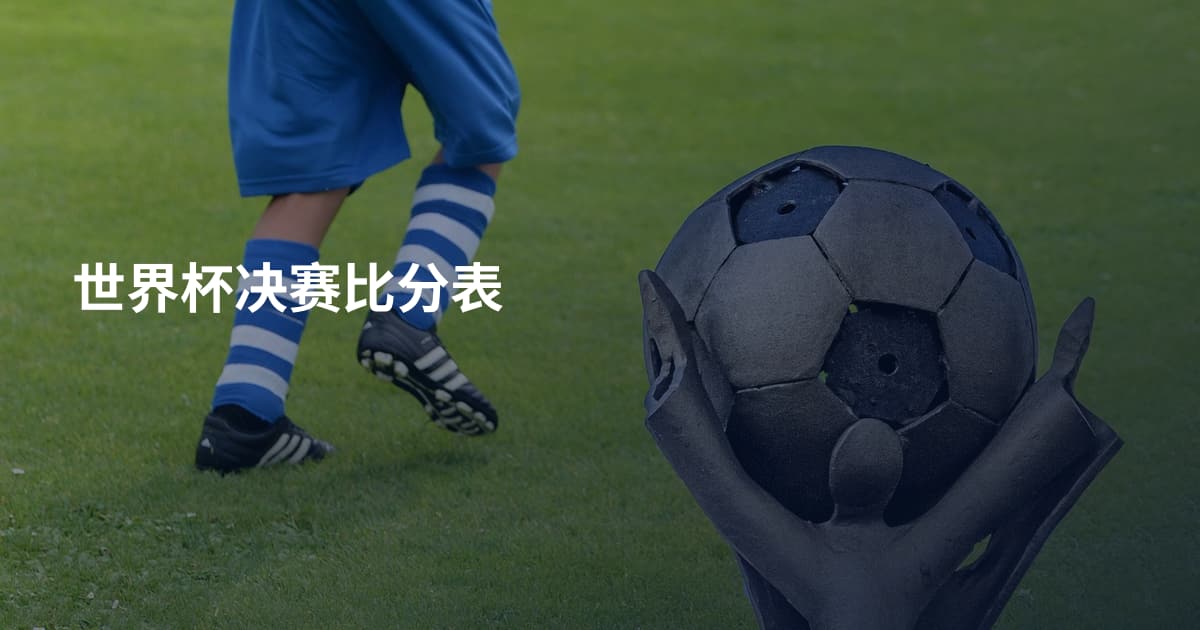 世界杯决赛比分表