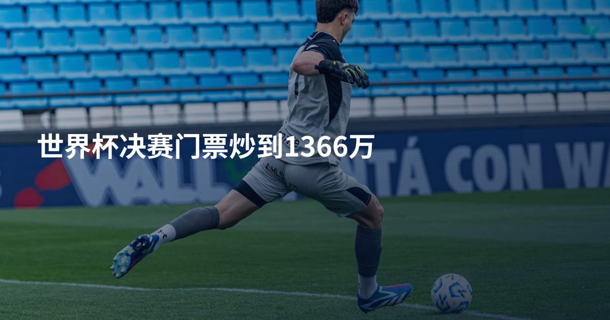 世界杯决赛门票炒到1366万