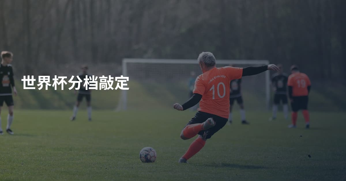 世界杯分档敲定