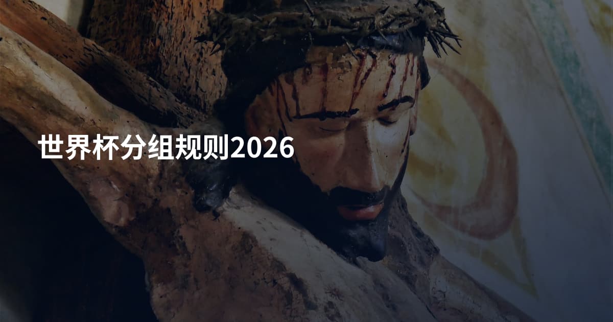 世界杯分组规则2026