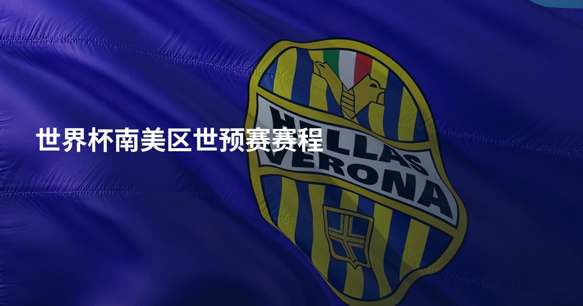 世界杯南美区世预赛赛程