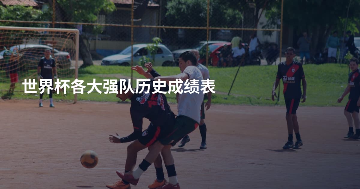 世界杯各大强队历史成绩表