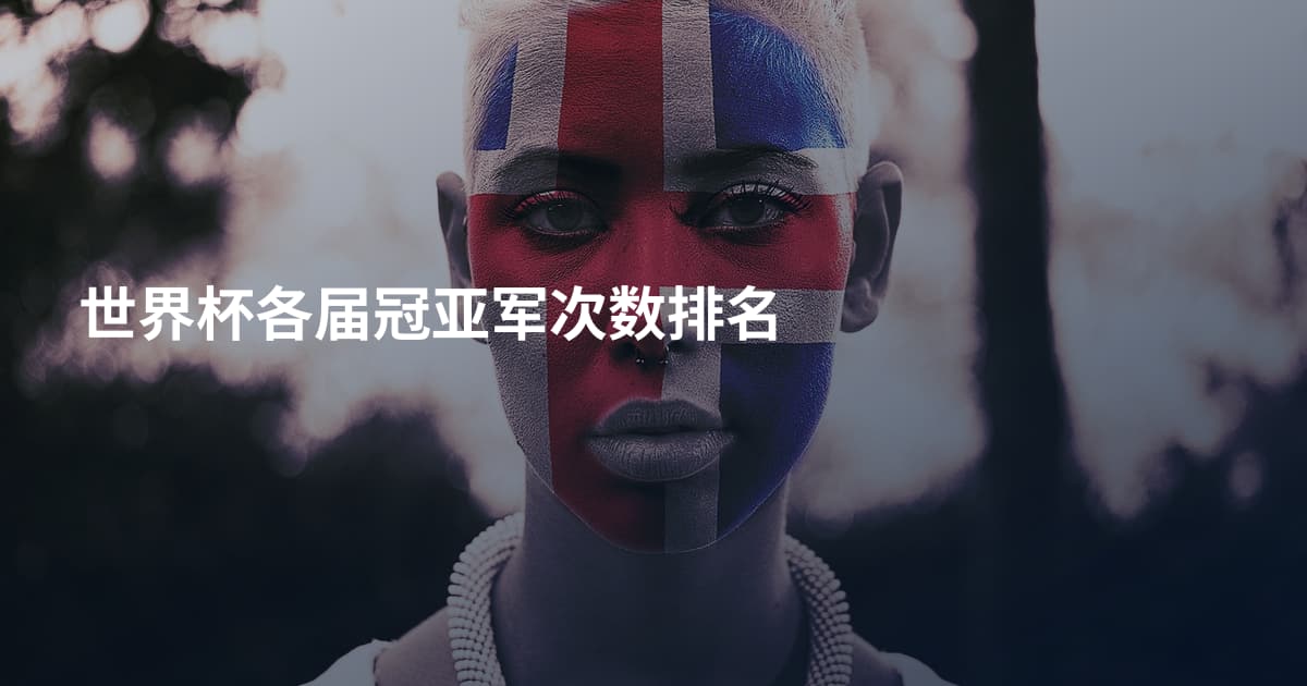 世界杯各届冠亚军次数排名