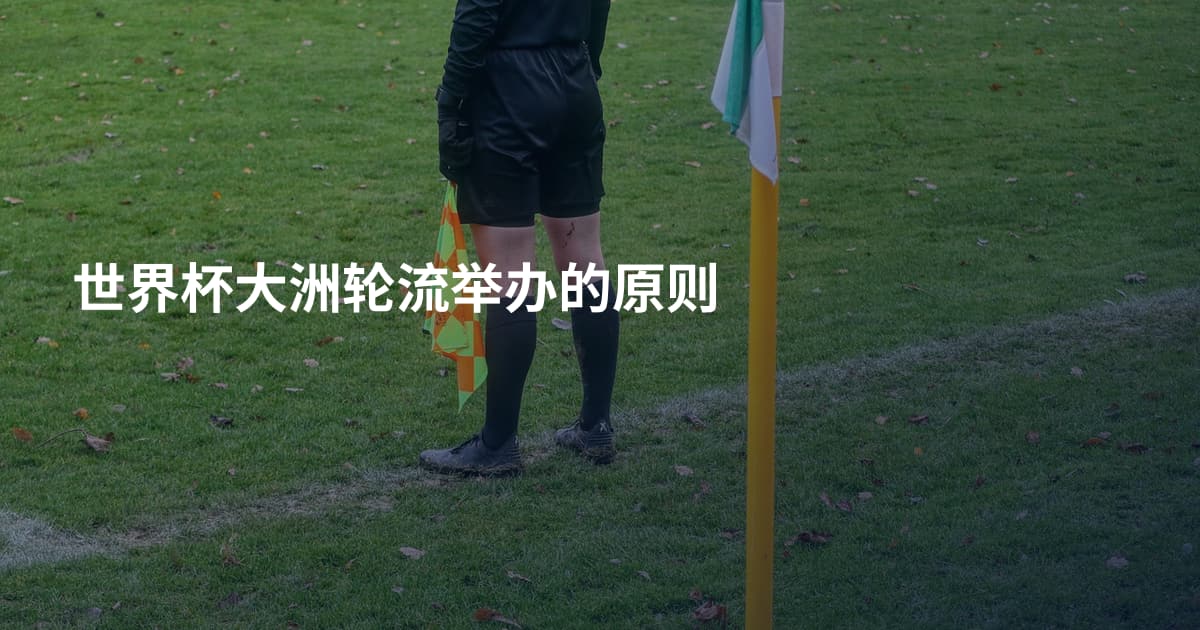 世界杯大洲轮流举办的原则