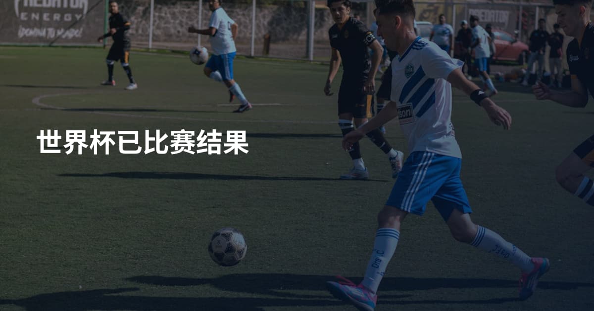 世界杯已比赛结果