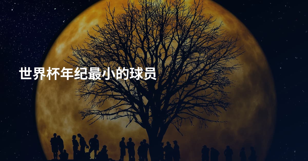 世界杯年纪最小的球员