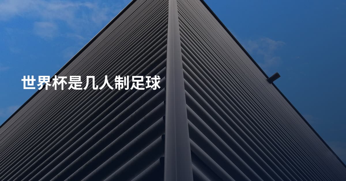 世界杯是几人制足球