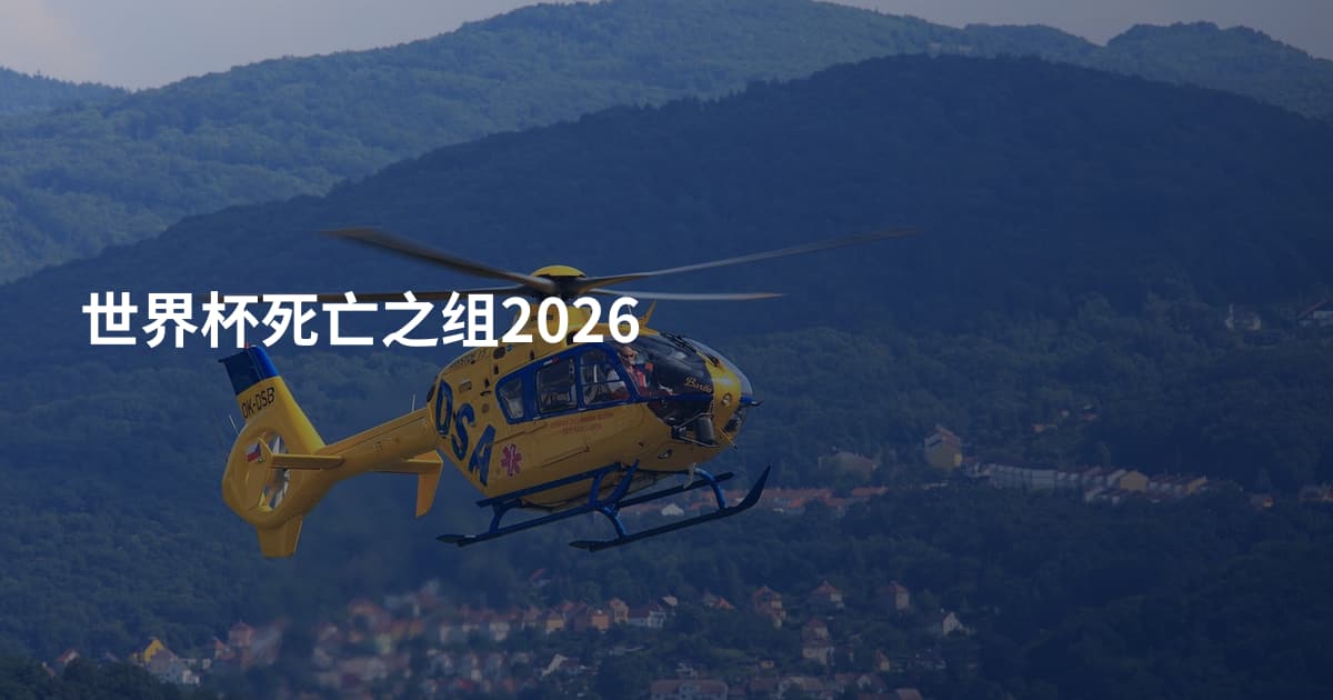 世界杯死亡之组2026