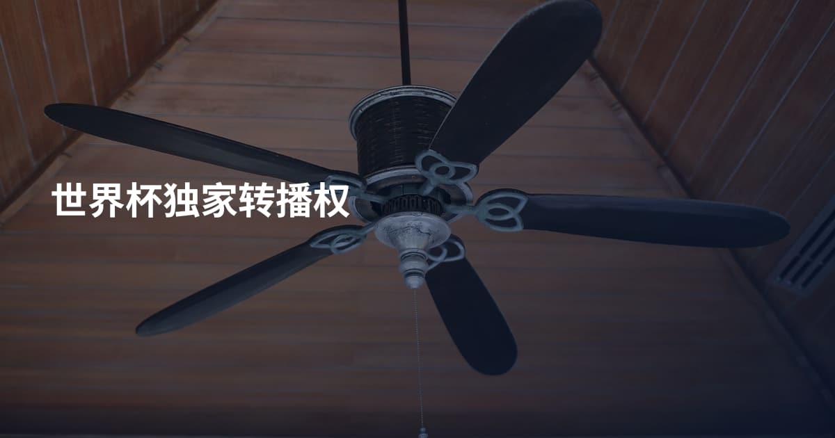 世界杯独家转播权